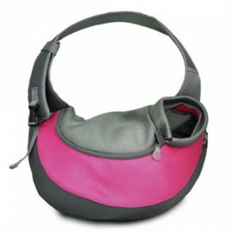 Torba za ljubimce Ebi Carry Bag Sarah Crazy Paws S Pink